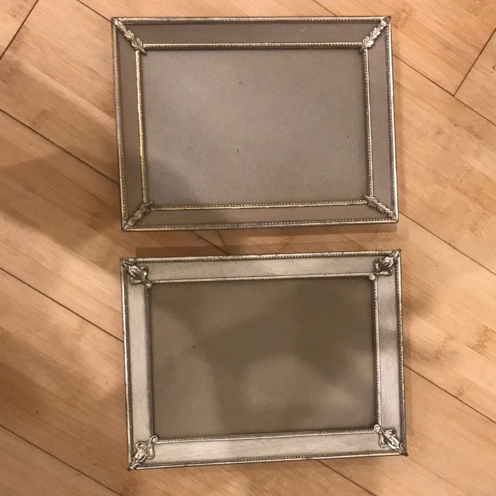 Silver Decorative Picture Frames, 5x7